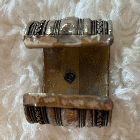 Vintage Silver Plated Cuff bracelet - Picture 3 of 4